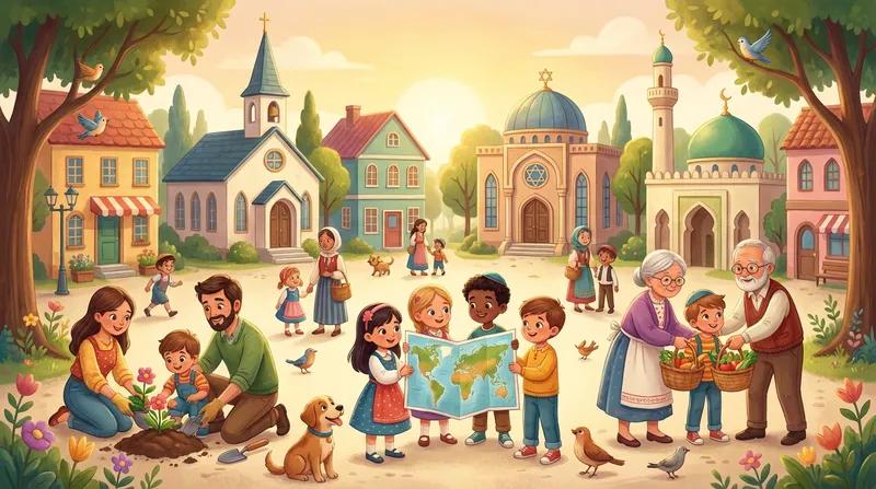 Illustration for 🌟 Places of Worship in Our Community