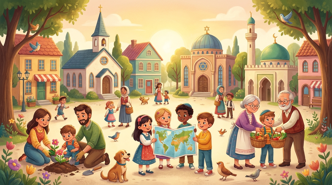 Illustration for 🌟 Places of Worship in Our Community