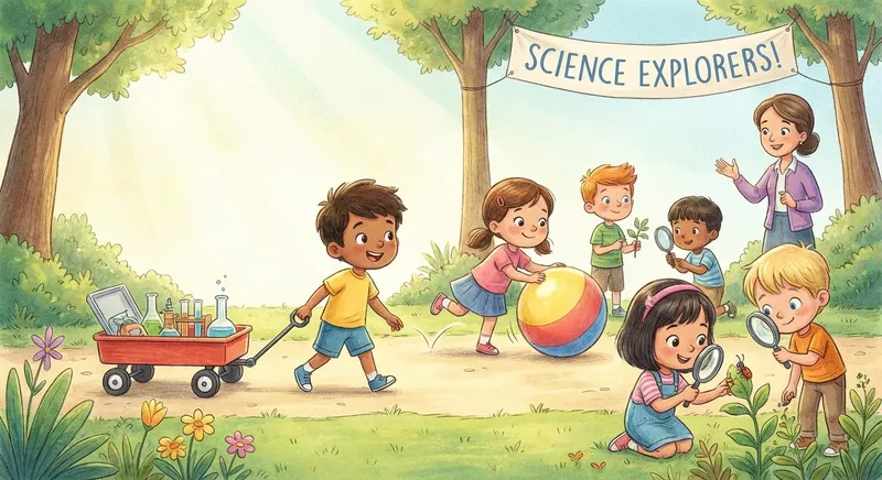 Illustration for 🎈 Pushes and Pulls: How Things Move!