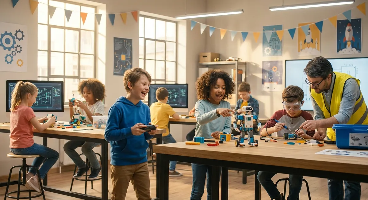 Illustration for 🤖 Robotics Basics: Building the Future!