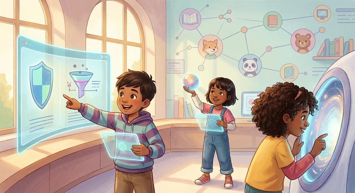 Illustration for 🔎 Safe Search: Exploring the Internet’s Friendly Filter