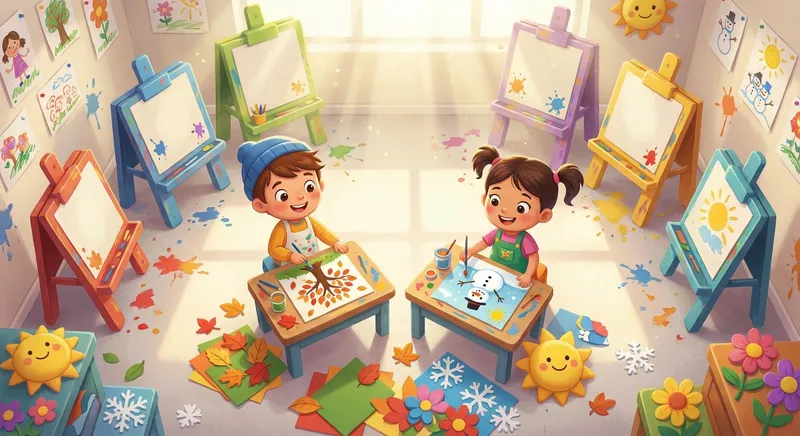 Illustration for Seasonal Art