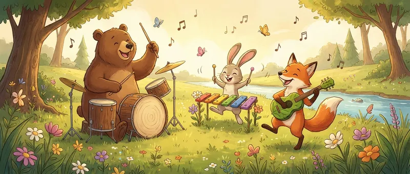 Illustration for 🎤 Singing Together: A Musical Adventure