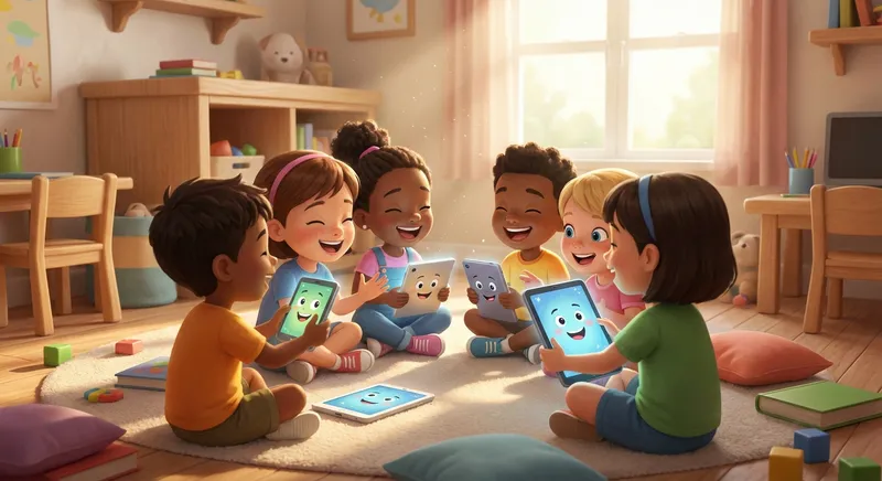 Illustration for 🎈 Smart Devices: Tiny Helpers That Talk!