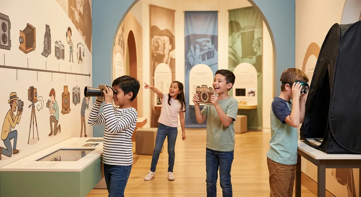 Illustration for 📸 Snapshots Through Time: A Kid’s Journey into the History of Photography