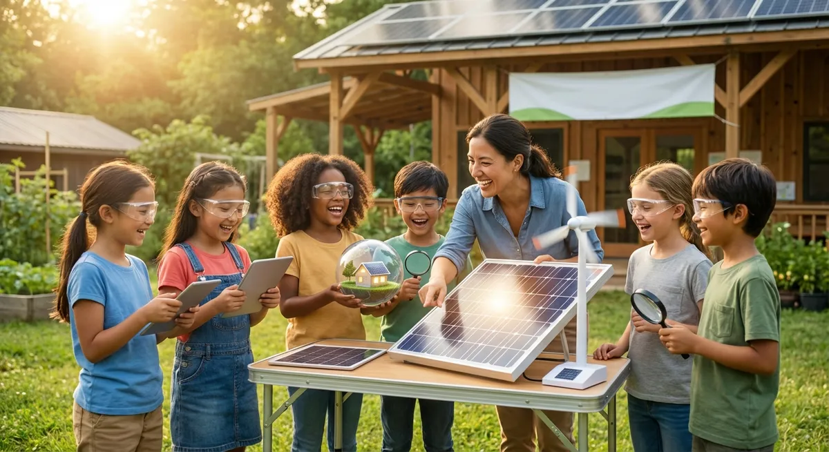 Illustration for 🌞 Solar Power: Turning Sunlight into Energy