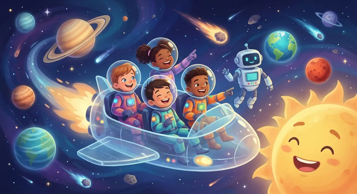 Illustration for Solar System