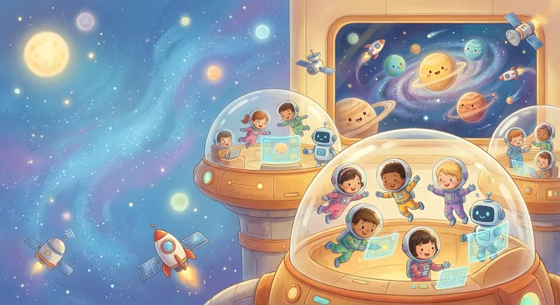 Illustration for Space Stations