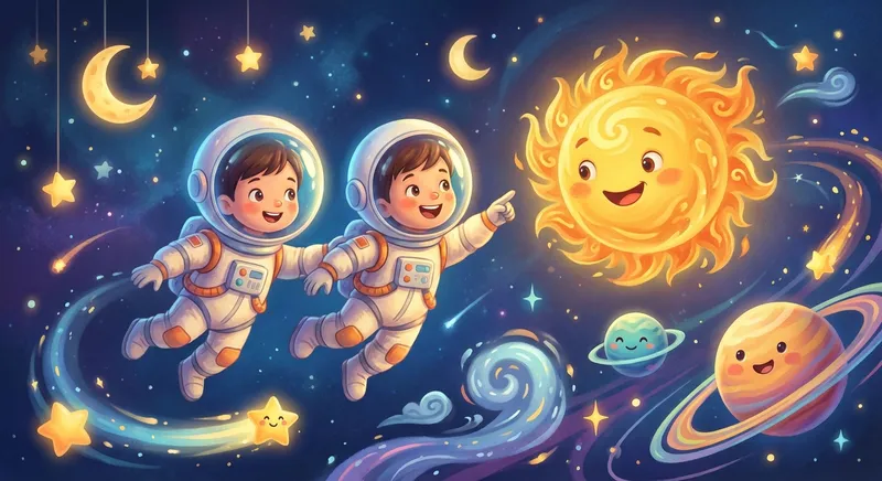 Illustration for 🌟 Space Weather: the Sun’s Mood Swings