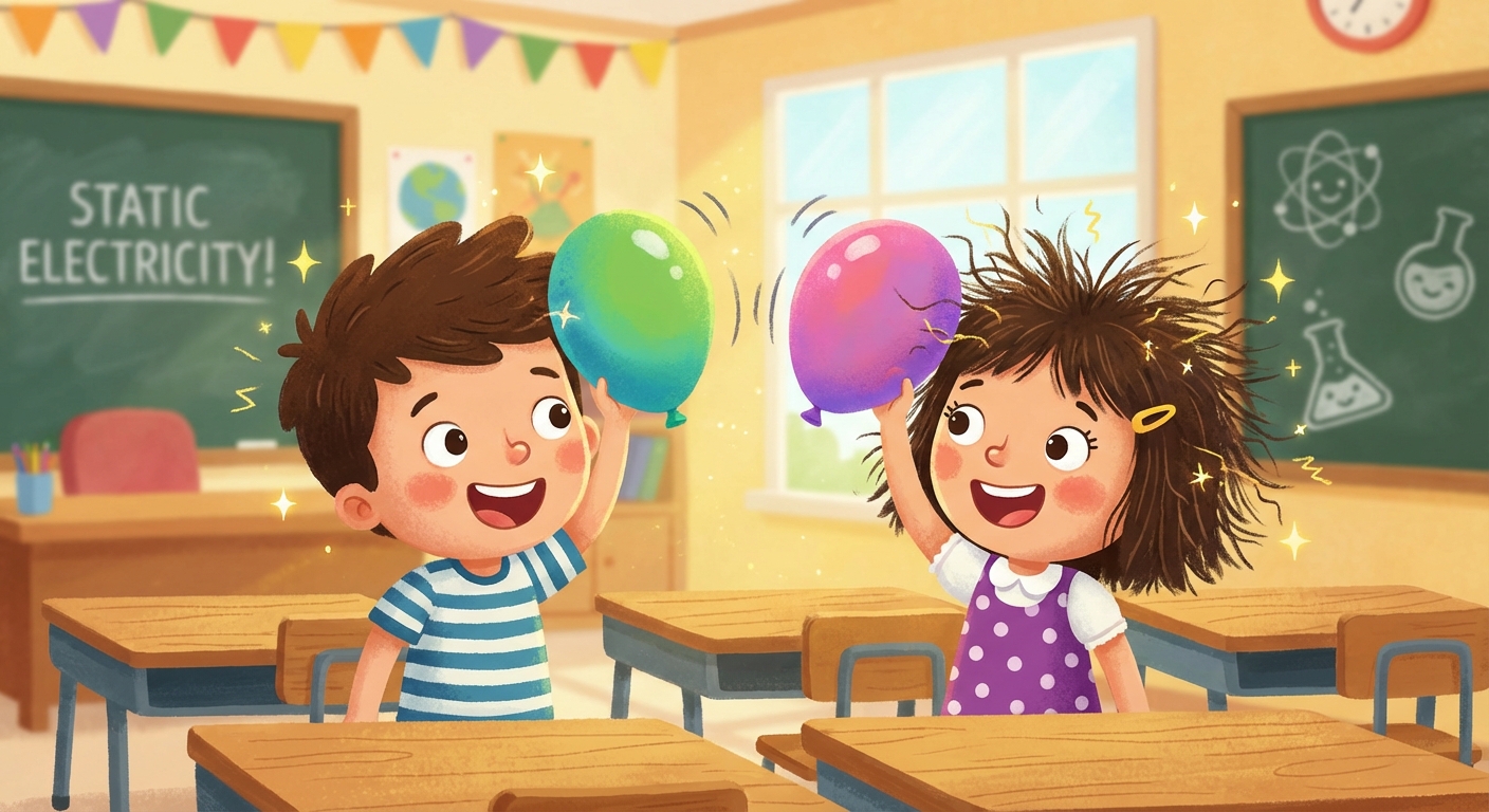 Illustration for Static Electricity