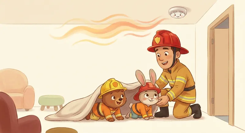 Illustration for 🔥 Stay Safe with Fire!