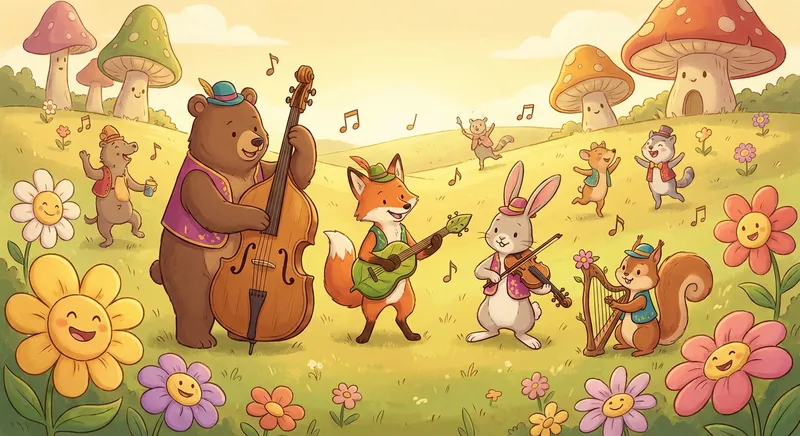 Illustration for 🎻 String Instruments: Music’s Magic Strings