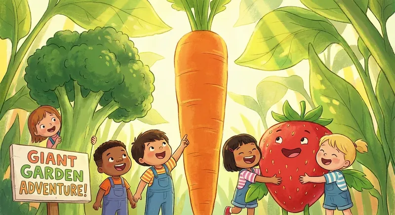Illustration for 🍎 Super Food Adventure!