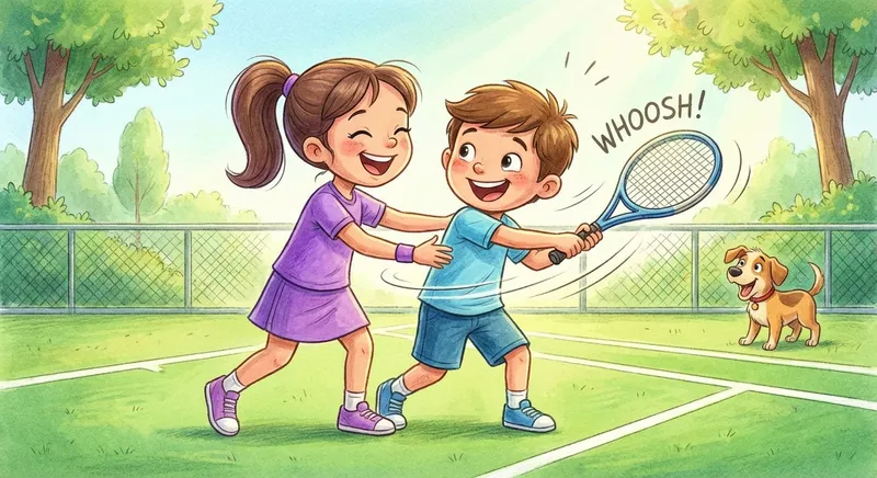 Illustration for 🎾 Tennis Swings: Swing Like a Pro!