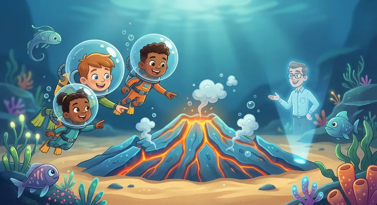 Illustration for 🌊 The Amazing Adventure of Sea‑floor Spreading