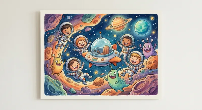 Illustration for The Amazing Asteroid Belt 🚀