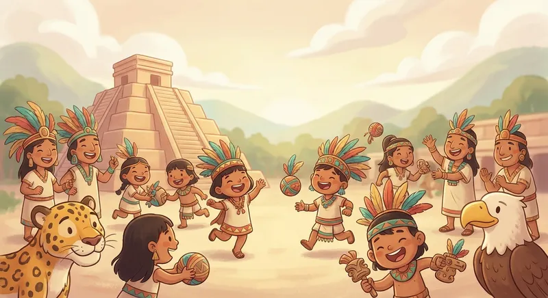 Illustration for The Amazing Aztecs 🌞