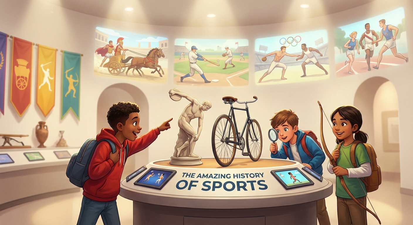 Illustration for 🏆 The Amazing History of Sports