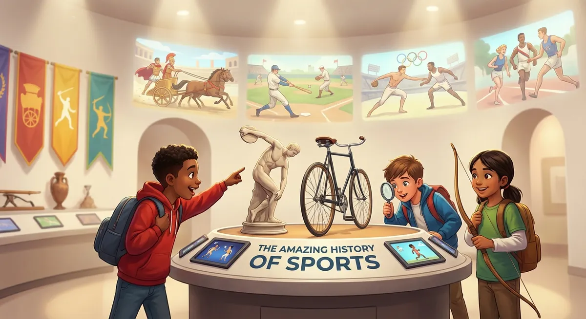 Illustration for 🏆 The Amazing History of Sports