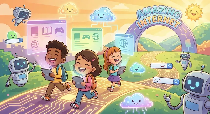 Illustration for 🌐 The Amazing Internet