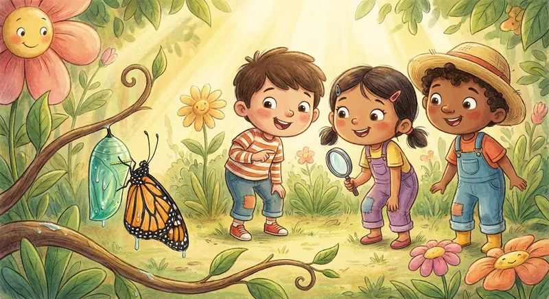 Illustration for The Amazing Journey of Life Cycles 🌱