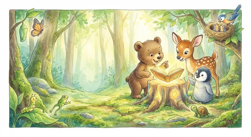 Illustration for 🐾 The Amazing Life Cycle of Animals