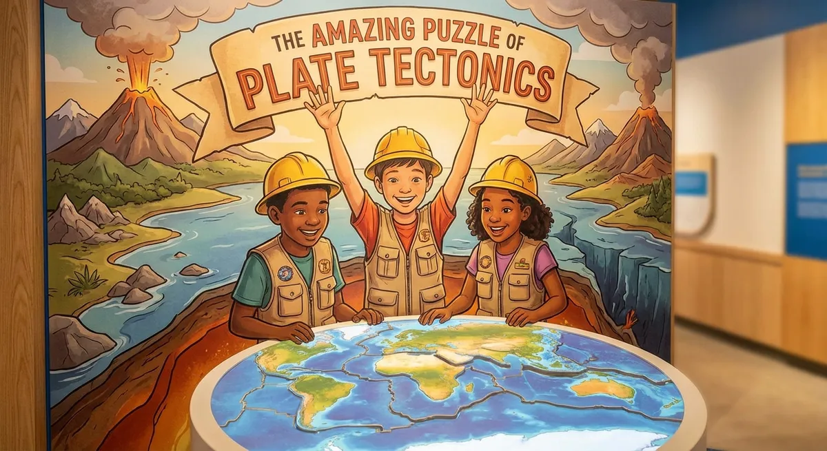 Illustration for 🌎 The Amazing Puzzle of Plate Tectonics