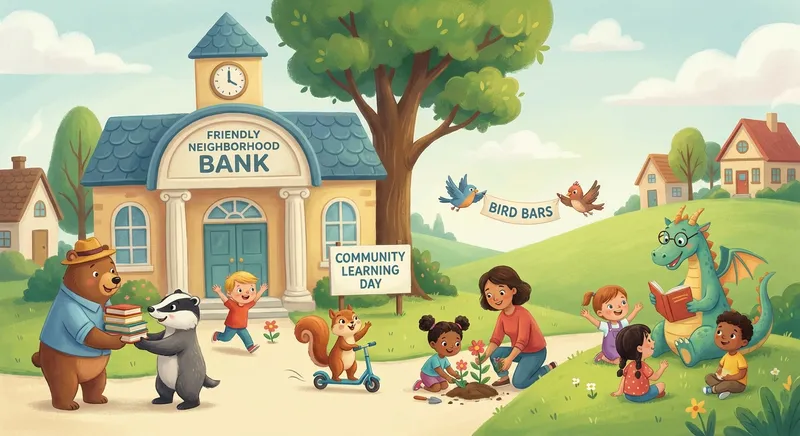 Illustration for 🏦 The Friendly Neighborhood Bank