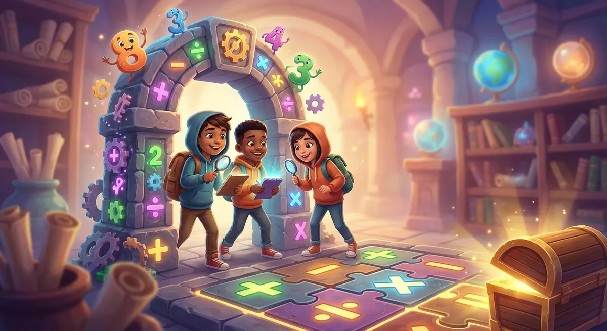 Illustration for 🧮 The Secret Code of Math: Order of Operations