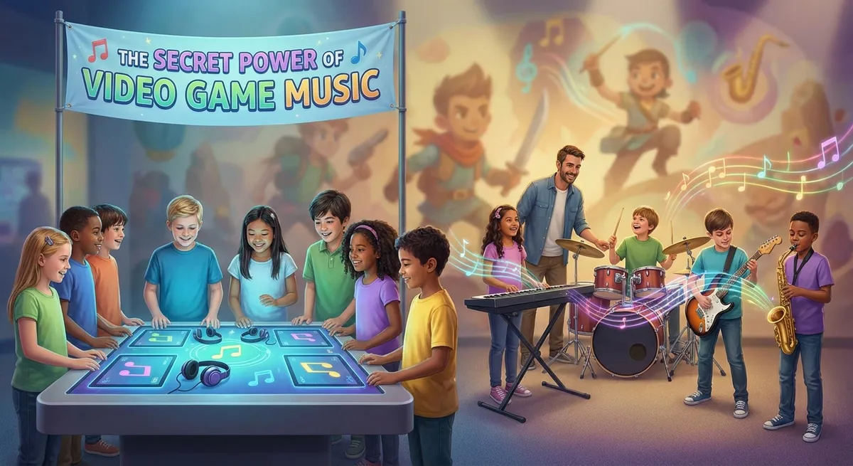 Illustration for 🎮 The Secret Power of Video Game Music