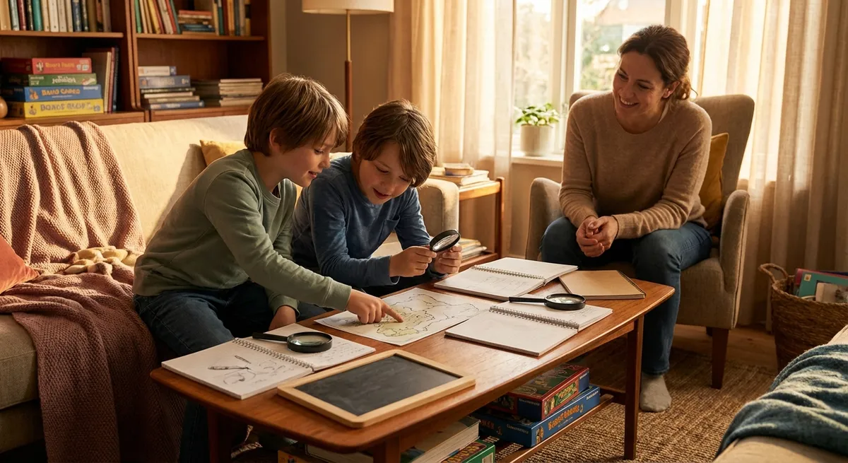 Illustration for 🧠 Think Like a Detective: Critical Thinking for Everyday Adventures