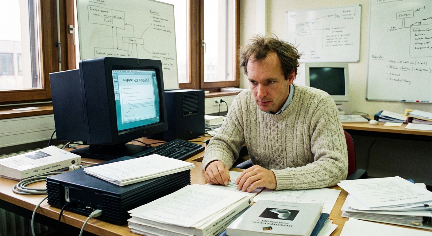 tim berners-lee inventing the world wide web