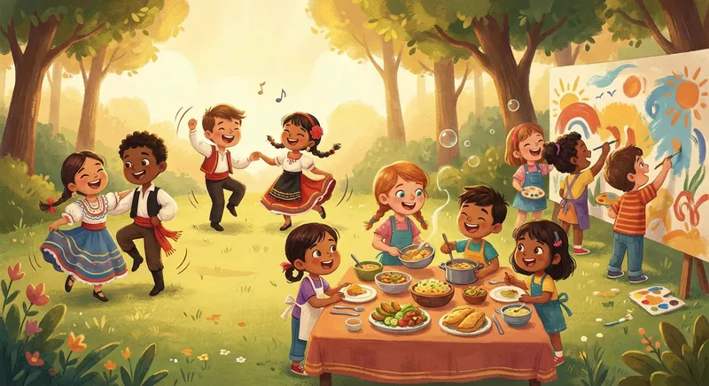 Illustration for 🎉 Traditions Around Us