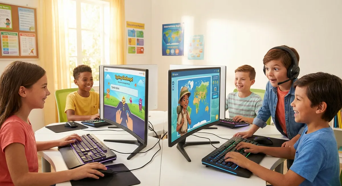 Illustration for Typing Skills