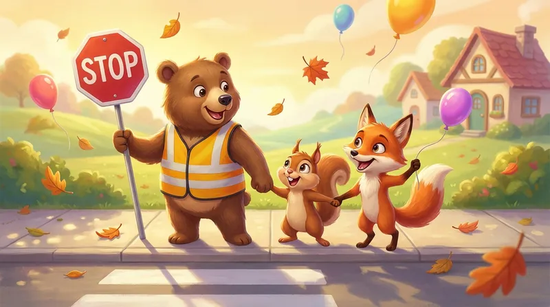 Illustration for 🚶‍♂️ Walking Safety Adventure