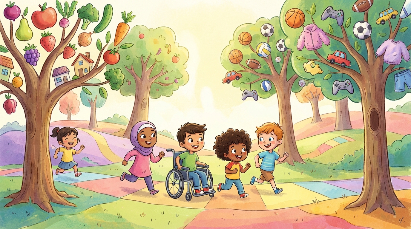 Illustration for 🌟 Wants and Needs: What Makes Us Happy?