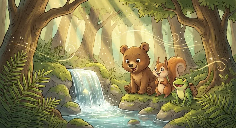 Illustration for 🌊 Waterfalls: Nature’s Splashy Wonders