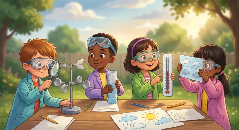 Illustration for 🌦️ Weather Tools for Little Scientists