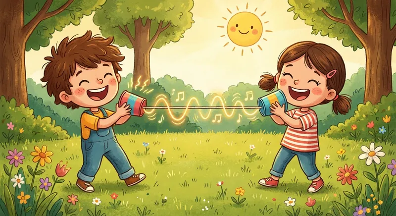 Illustration for 🎶 What Are Sound Waves?