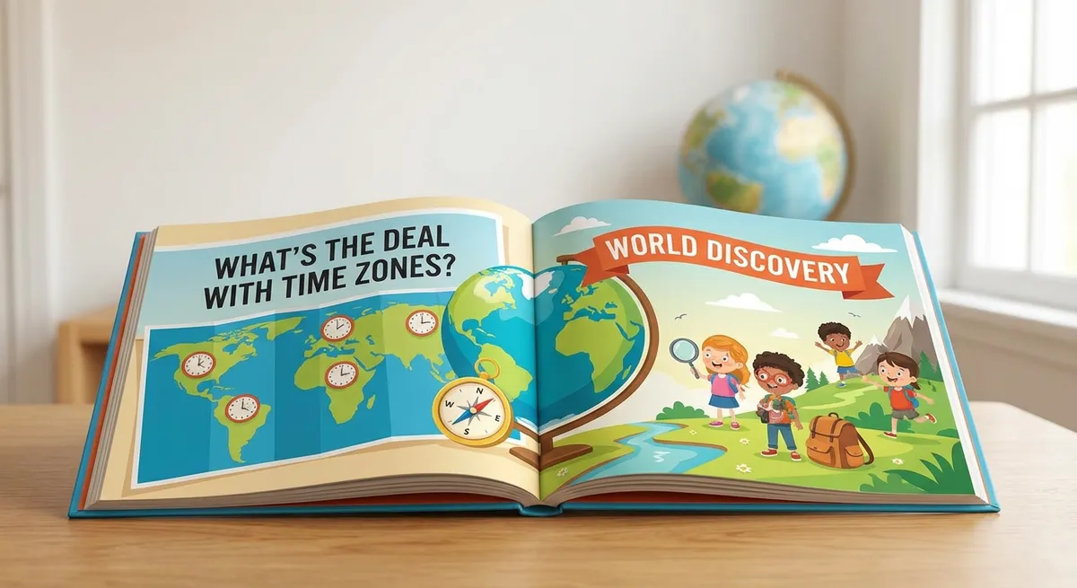 Illustration for 🌍 What’s the Deal with Time Zones?