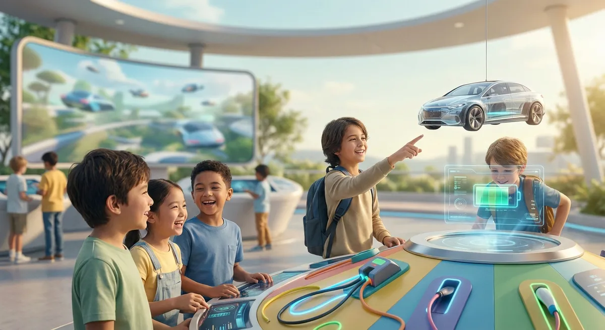 Illustration for ⚡️ Zooming into the Future: Electric Vehicles